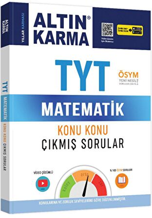 TYT Matematik Konu Konu Çıkmış Sorular