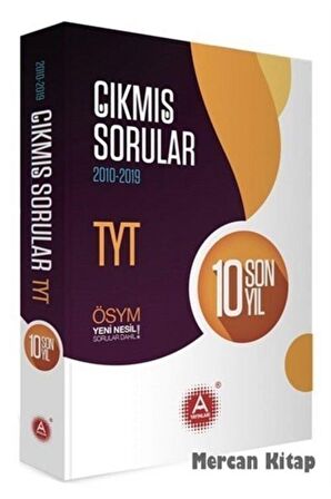 TYT Son 10 Yıl Çıkmış Sorular 2010-2019