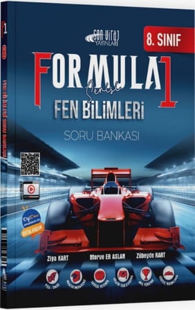 8. Sınıf LGS Fen Bilimleri Formula 1 Soru Bankası Son Viraj Yayınları