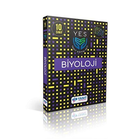 Yanıt Yayınları 10. Sınıf Yes Biyoloji