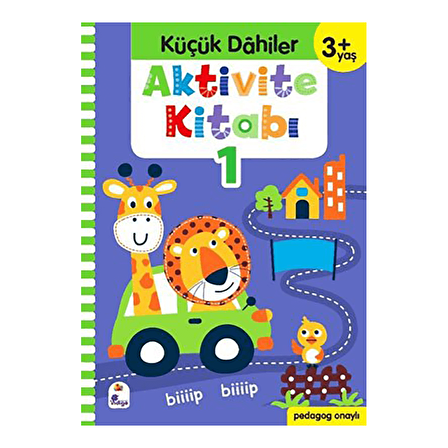 Küçük Dahiler Aktivite Kitabı 1 (3+ Yaş)