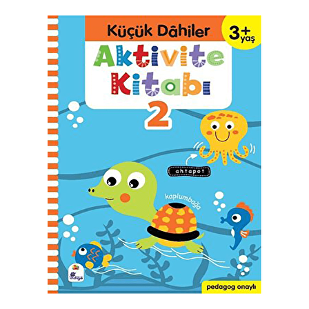 Küçük Dahiler Aktivite Kitabı 2 (3+ Yaş)