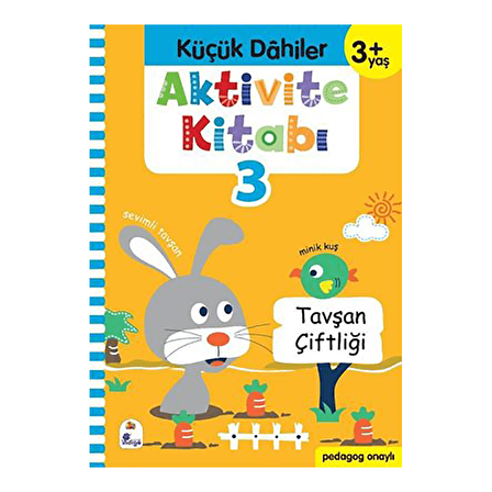 Küçük Dahiler Aktivite Kitabı 3 (3+ Yaş)