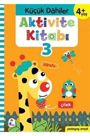 Küçük Dahiler Aktivite Kitabı 3 (4+ Yaş)