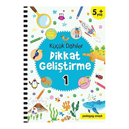 Küçük Dahiler Dikkat Geliştirme 1 (5+ Yaş)