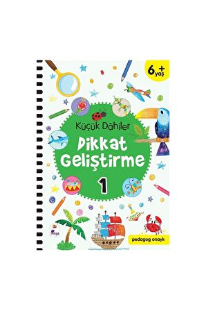 Küçük Dahiler Dikkat Geliştirme 1 (6+ Yaş)