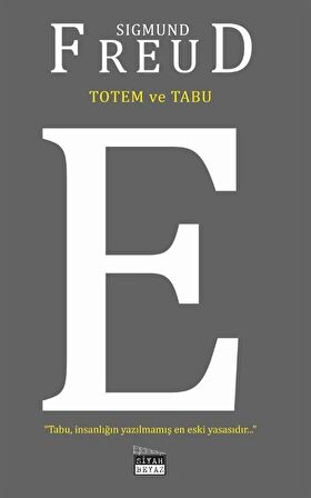 Totem ve Tabu / Sigmund Freud