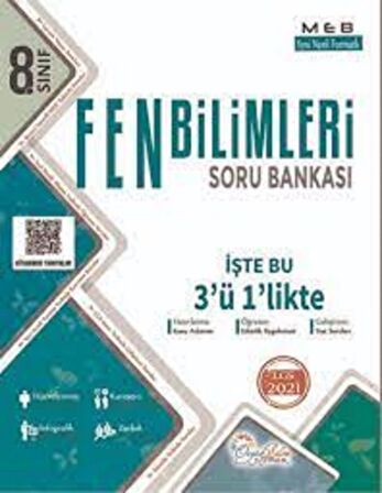 8. Sınıf LGS Fen Bilimleri Soru Bankası Özgün Bilim Yayınları
