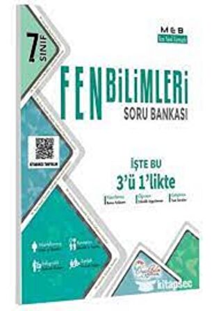 ÖZGÜN BİLİM YAYINLARI 7.SINIF FEN BİLİMLERİ SORU BANKASI
