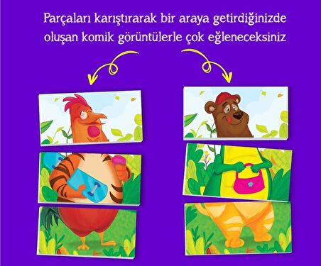 2+ Yaş Magnet Puzzle Dikkat Geliştiren Zeka Oyunu