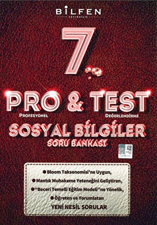 7. Sınıf Sosyal Bilgiler ProTest Soru Bankası