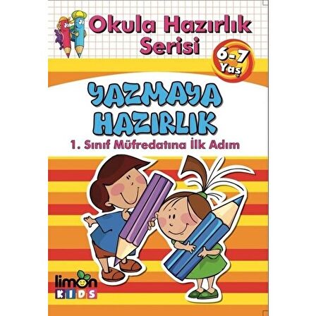 Okula Hazırlık Serisi 6-7 Yaş Yazmaya Hazırlık