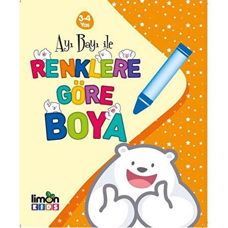 Ayı Bayı ile Renklere Göre Boya