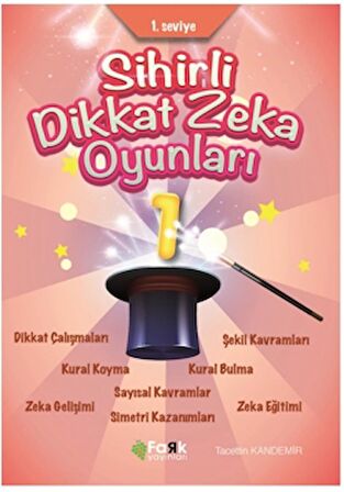 1. Seviye Sihirli Dikkat Zeka Oyunları 1 (İlkokul)