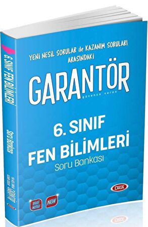 6. Sınıf Garantör Fen Bilimleri Soru Bankası