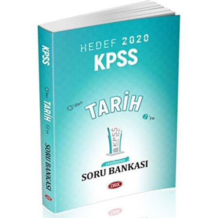 Data Yayınları 2020 KPSS Tarih Soru Bankası