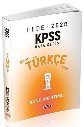 Data 2020 KPSS Türkçe Konu Anlatımlı