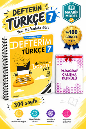 Arı Yayınları 7. Sınıf  Türkçe Defterim