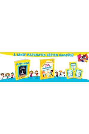 5 Renk 2. Sınıf Matematik Eğitim Kampüsü 2 Kitap 