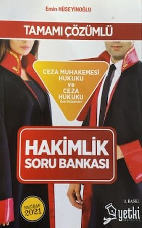 Ceza Muhakemesi Hukuku ve Ceza Hukuku Hakimler Soru Bankası 2021