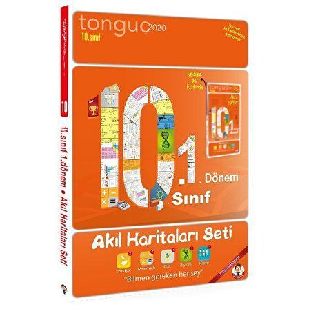 Tonguç 10. Sınıf 1. Dönem 10.1 Akıl Haritaları Seti