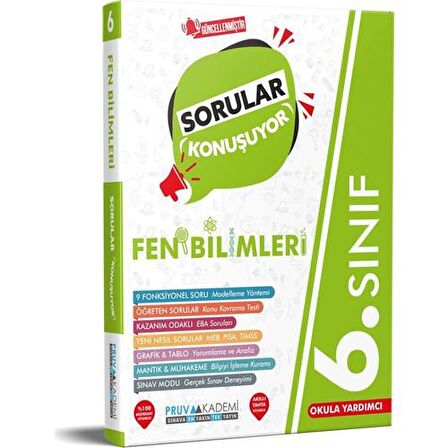 6. sınıf Fen Bilimleri Soru Bankası