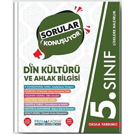 5. Sınıf Din Kültürü ve Ahlak Bilgisi Sorular Konuşuyor Soru Bankası