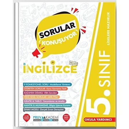 5. Sınıf İngilizce Sorular Konuşuyor Soru Bankası