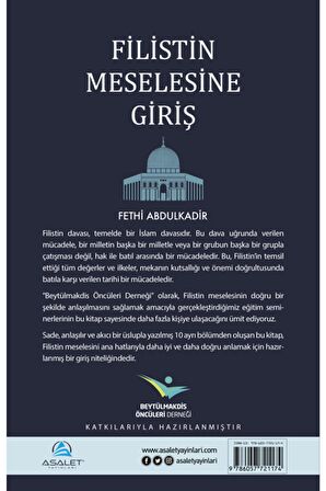 Filistin Meselesine Giriş