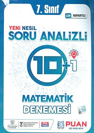 7. Sınıf Matematik Soru Analizli Deneme