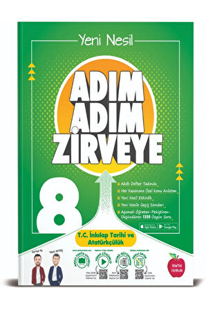 8. Sınıf Adım Adım Zirveye T.c. Inkılap Tarihi Ve Atatürkçülük Soru Bankası