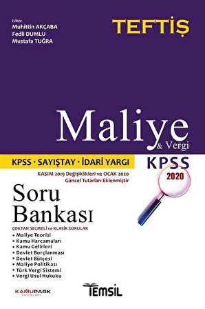 Maliye ve Vergi Hukuku Soru Bankası
