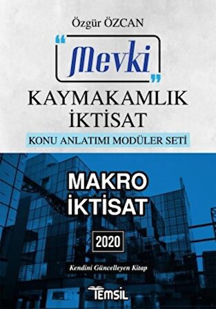 Mevki Makro İktisat (Kaymakamlık İktisat) 2020