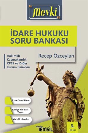 Mevki - İdare Hukuku Tamamı Çözümlü Soru Bankası