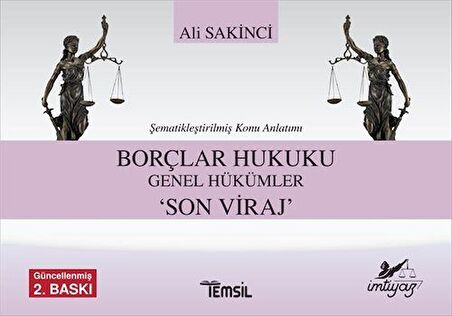 Borçlar Hukuku Genel Hükümler - Son Viraj