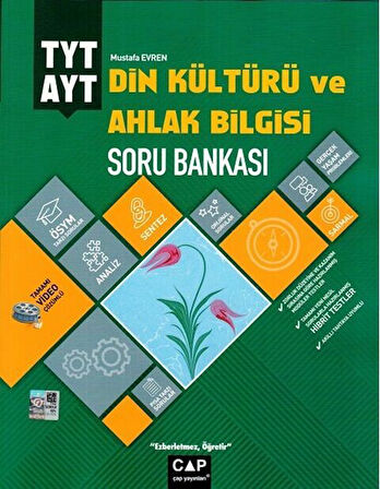 Çap Yayınları TYT AYT Din Kültürü ve Ahlak Bilgisi Soru Bankası