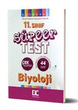 11. Sınıf Biyoloji Çek Kopar Süper Test / Kolektif