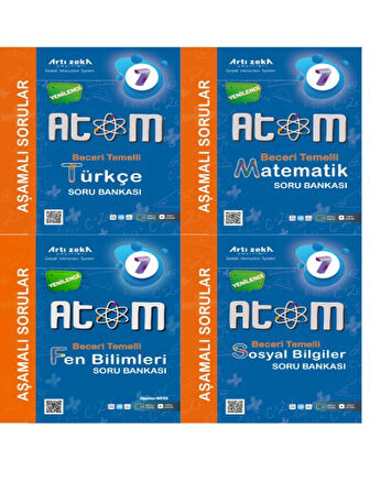 7. Sınıf Atom Beceri Temelli Soru Bankası SET