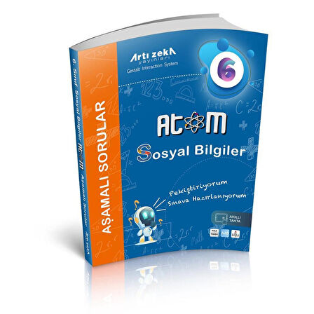 6. Sınıf Sosyal Bilgiler Atom Aşamalı Sorular