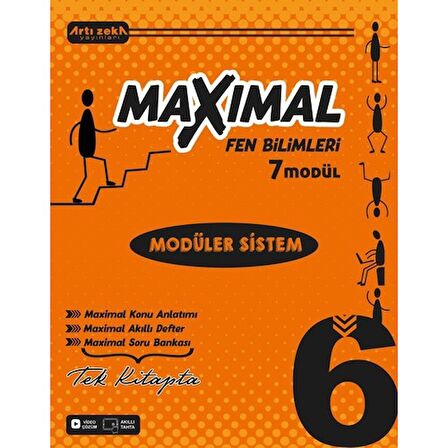 6 Sınıf Maxımal Fen Bilimleri Modüler Sistem Seti (6 Modül)