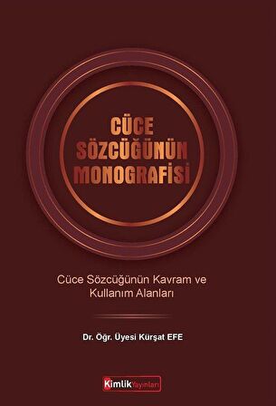 Cüce Sözcüğünün Monografisi