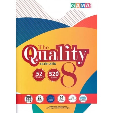 Wow 8. Sınıf LGS English The Quality 52 Deneme