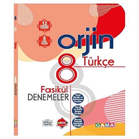 8. Sınıf Türkçe 20 Deneme