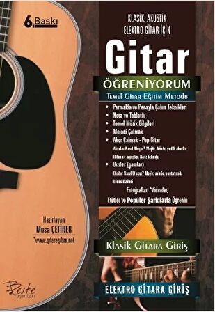 Gitar Öğreniyorum - Temel Gitar Eğitim Metodu