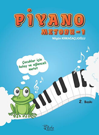 Kitap: Piyano Metodu - 1