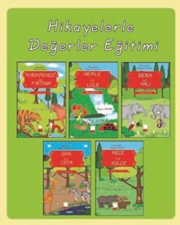 Hikayelerle Değerler Eğitimi Seti (5 Kitap Takım)