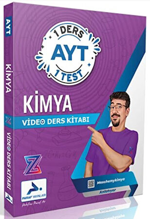 Z Takım AYT Kimya Video Ders Kitabı