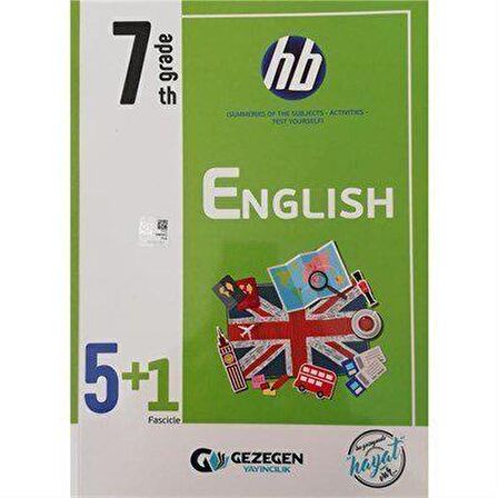 Gezegen Yayınları 7. Sınıf English 5+1 Fasikül