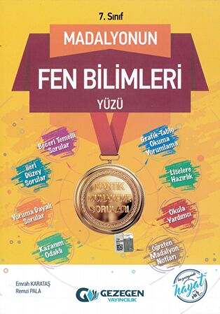 GEZEGEN 7.SINIF FEN BİLİMLERİ MADALYONUN FEN BİLİMLERİ YÜZÜ