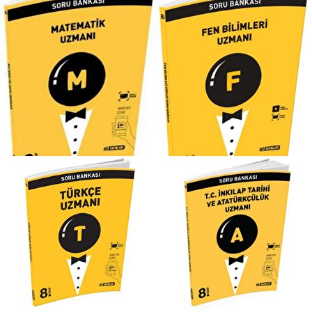 Hız Yayınları 8.Sınıf Uzman Tüm Dresler Soru Bankası Seti Deneme Sınavı Hediyeli